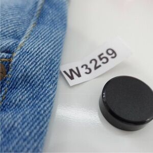 Peter Manning Jeans Men Size 29 Cotton Mid Rise Blue Denim Crop Tapered Slim